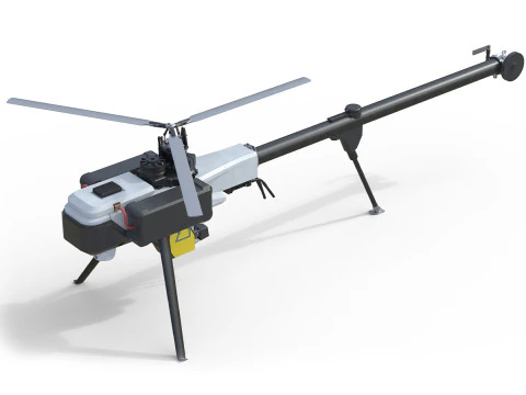 Elicottero elettrico Vapor 55 MX Modello 3D