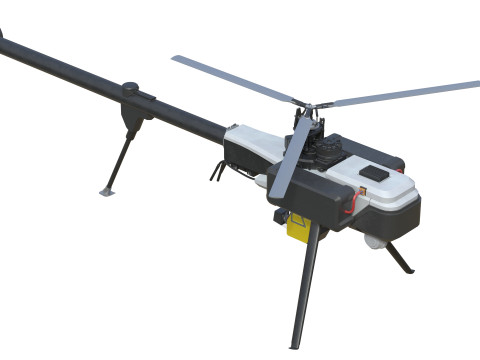 Helikopter elektryczny Vapor 55 MX Model 3D