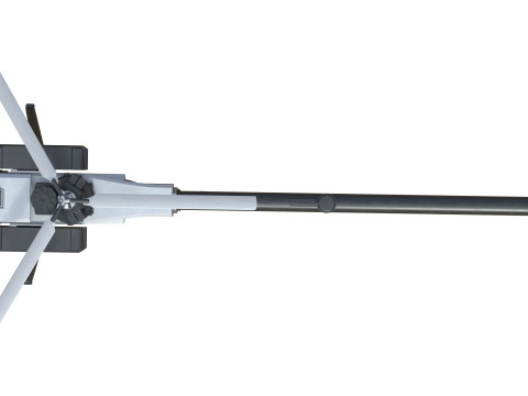 Helikopter elektryczny Vapor 55 MX Model 3D