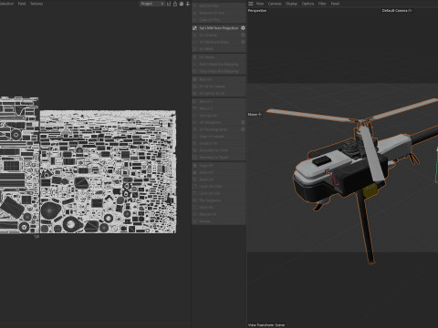Helikopter elektryczny Vapor 55 MX Model 3D