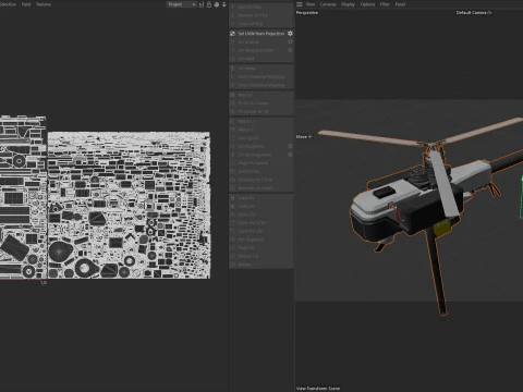 Vapor 55 MX electric helicopter 3D Model