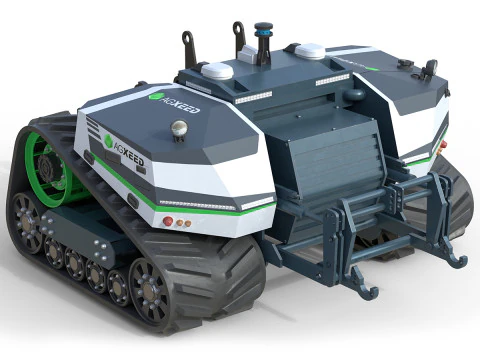 Trattore autonomo Agxeed AgBot 5 Modello 3D