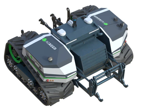 Agxeed AgBot 5 autonomous tractor 3D Model