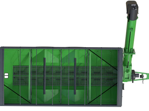 Brent 1596 Dual Auger Grain Cart 3D Model