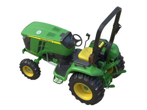 John Deere 3046R Compact Utility Tractor 3D Model