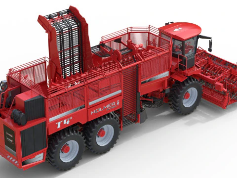Holmer Terra Dos T40-40 beet harvester 3D Model