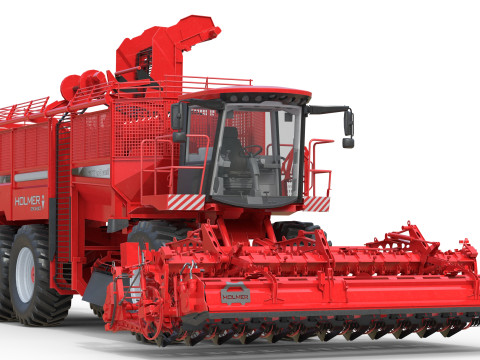 Holmer Terra Dos T40-40 pancar hasat makinesi 3D Model