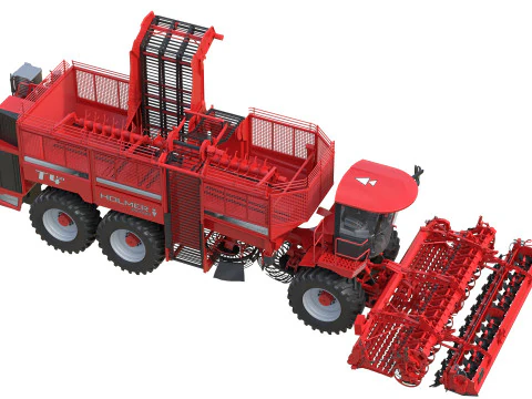 Holmer Terra Dos T40-40 beet harvester 3D Model