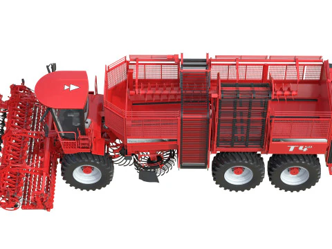 Holmer Terra Dos T40-40 beet harvester 3D Model