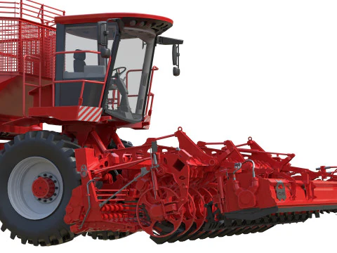 Holmer Terra Dos T40-40 beet harvester 3D Model