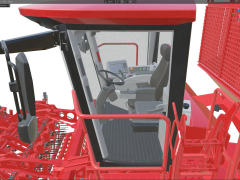 Holmer Terra Dos T40-40 pancar hasat makinesi 3D Model