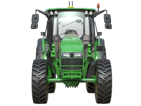 존 데리 5130M 트랙터 3D 모델