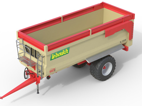 Leboulch Gold2 XL 転倒トレーラー 3Dモデル