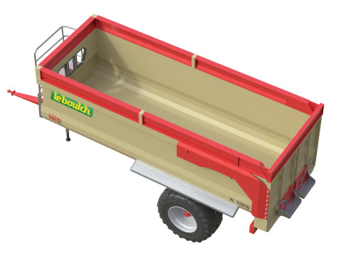 Leboulch Gold2 XL 転倒トレーラー 3Dモデル