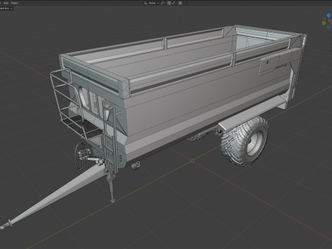 Leboulch Gold2 XL 転倒トレーラー 3Dモデル