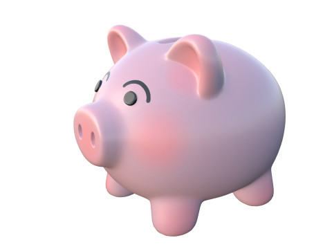 Копилка 3D Модель