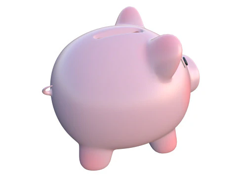 Piggy bank 3D Model