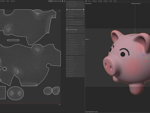Piggy bank 3D Model