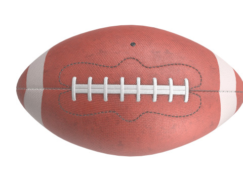 American Football 3D Modell