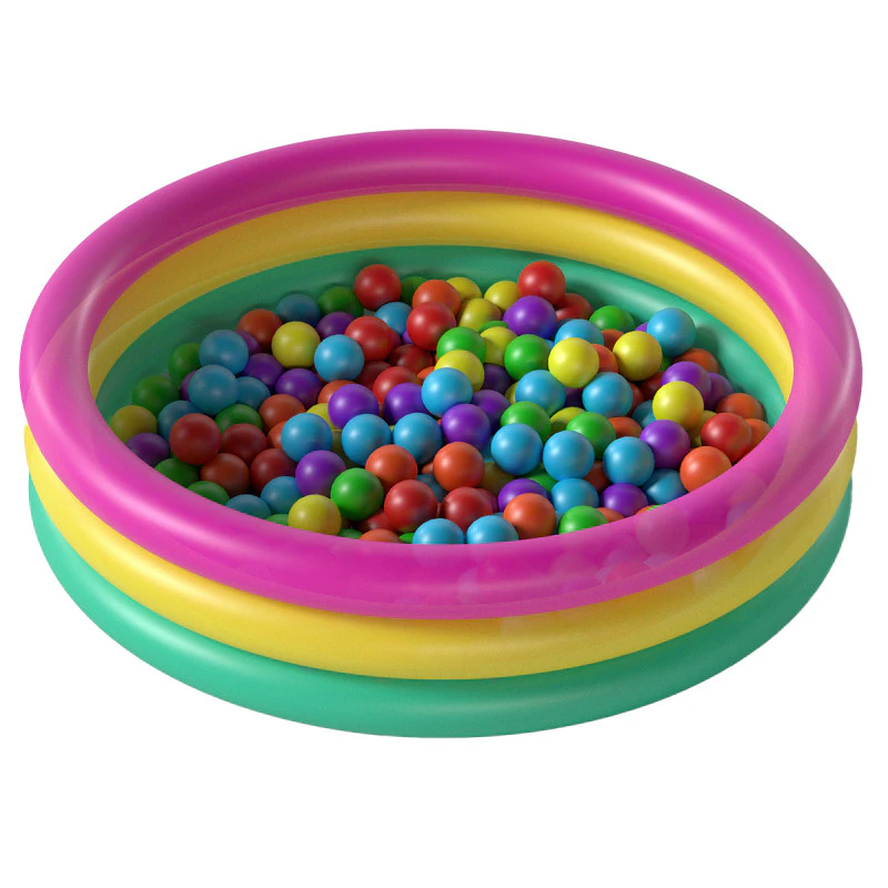 Ballpit 3D Model .c4d .max .obj .3ds .fbx .stl .blend 