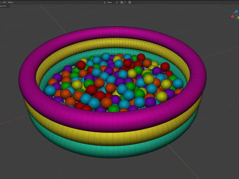 Ballpit 3D Model