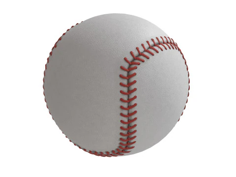 Baseball Modello 3D
