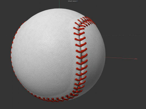 Baseball Modello 3D
