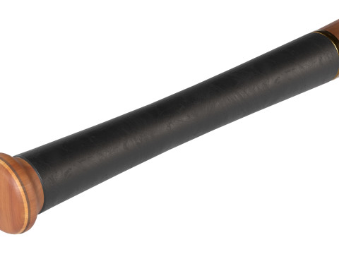 野球とバット 3Dモデル