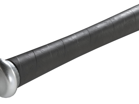 Mazza da baseball in alluminio Modello 3D