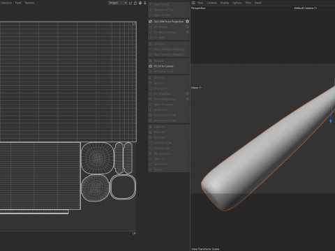 Mazza da baseball in alluminio Modello 3D