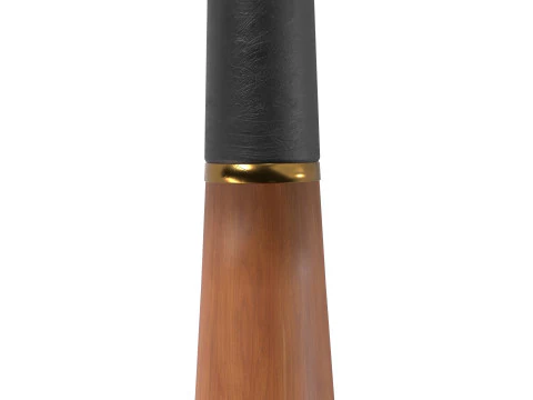Baseball bat Wooden 3D Model