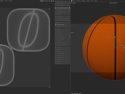 Basketball 3D Model