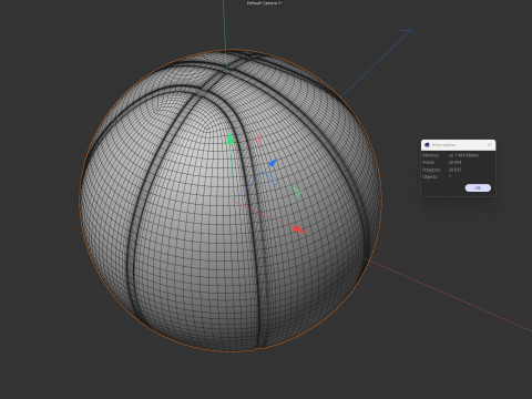 Koszykówka Model 3D