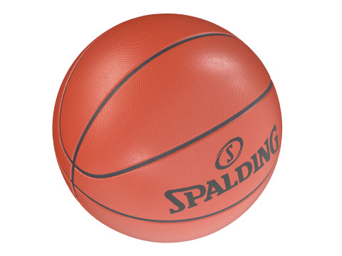 篮球斯伯丁 3D 模型