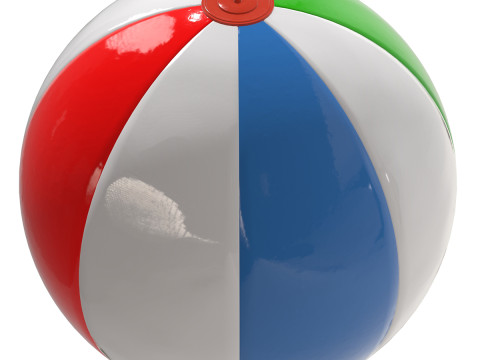 Bola pantai Model 3D