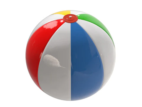 Beach ball 3D Model