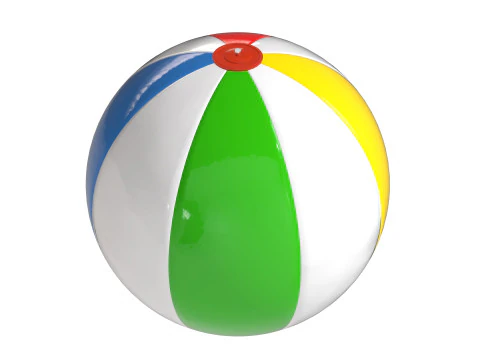 Beach ball 3D Model