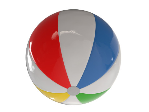 Ballon de plage Modèle 3D