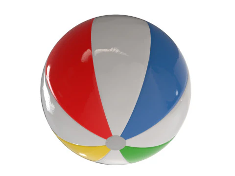 Beach ball 3D Model