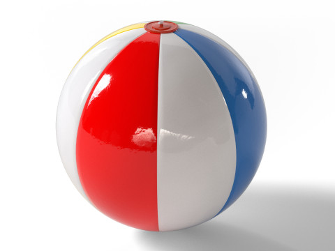 Ballon de plage Modèle 3D
