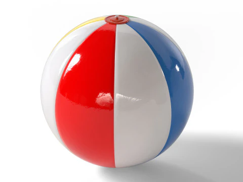 Beach ball 3D Model