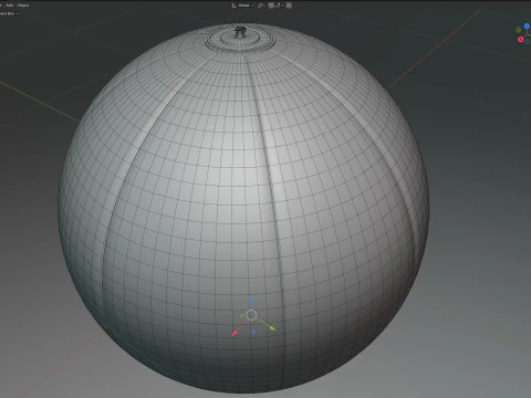 Beach ball 3D Model