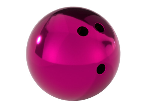 Bowlin pins and balls 3D Model