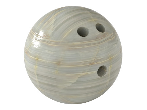 Bowlin pins and balls 3D Model