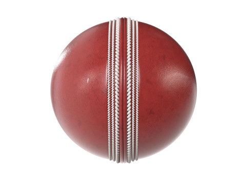 Cricket ball 3D Model