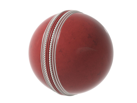 Cricket ball 3D Model