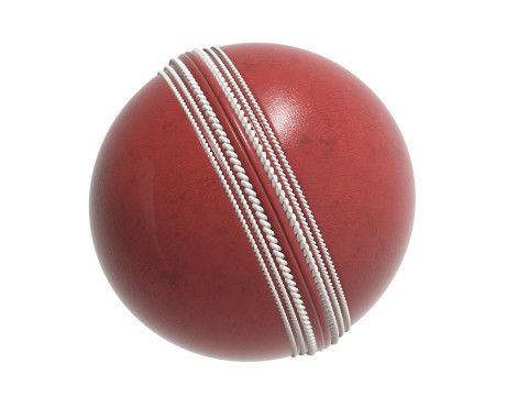 Cricket ball 3D Model