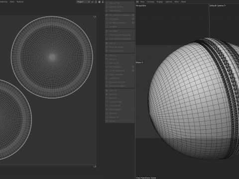 Cricket ball 3D Model