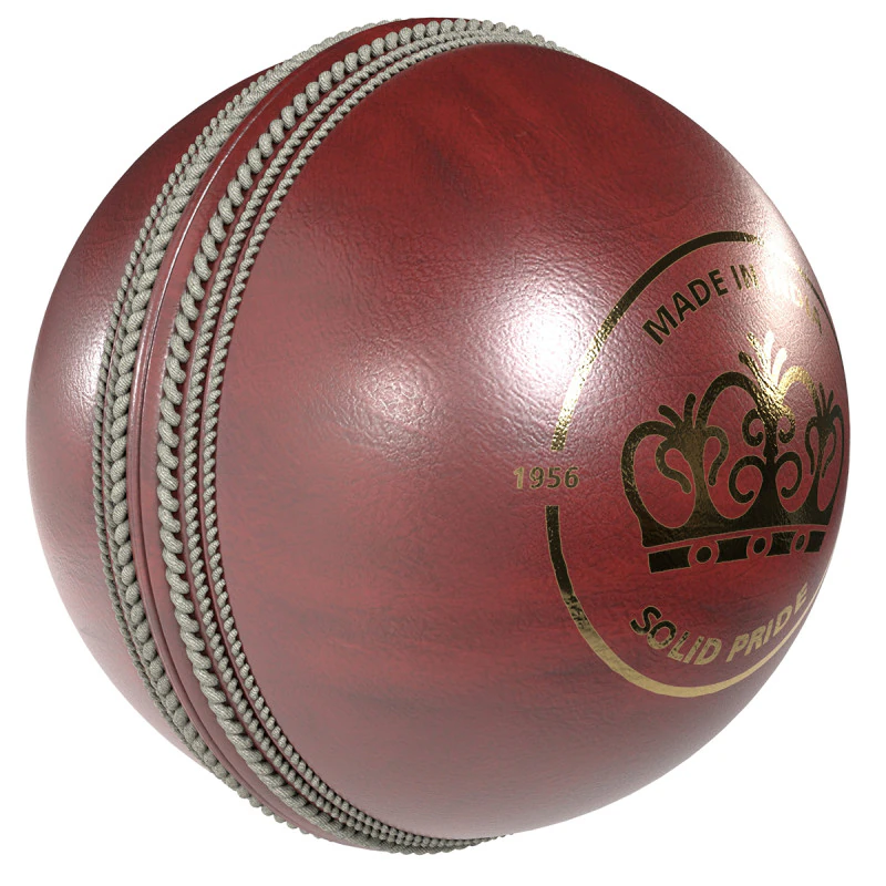 Cricket ball red crown 3D Model .c4d .max .obj .3ds .fbx .stl .blend 