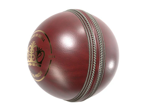 Cricket ball red crown 3D Model